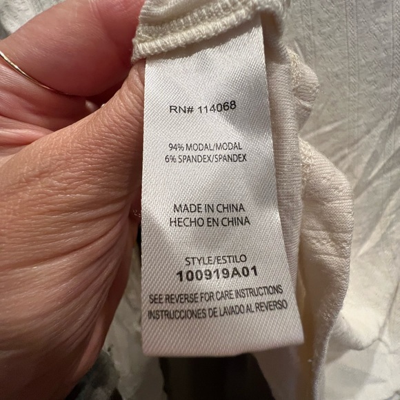 Ten Sixty Sherman Pointelle Tee - Picture 7 of 8